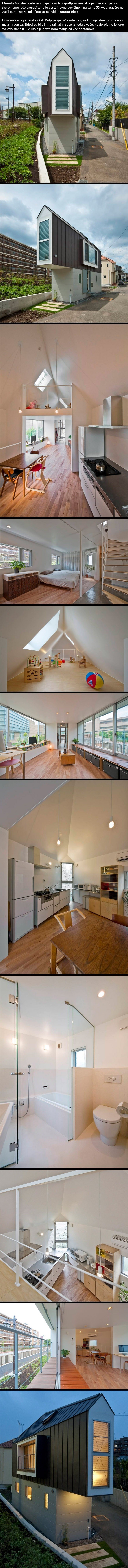 Ova kuća će vam izgledati preuska sve dok ne vidite njenu unutrašnjost