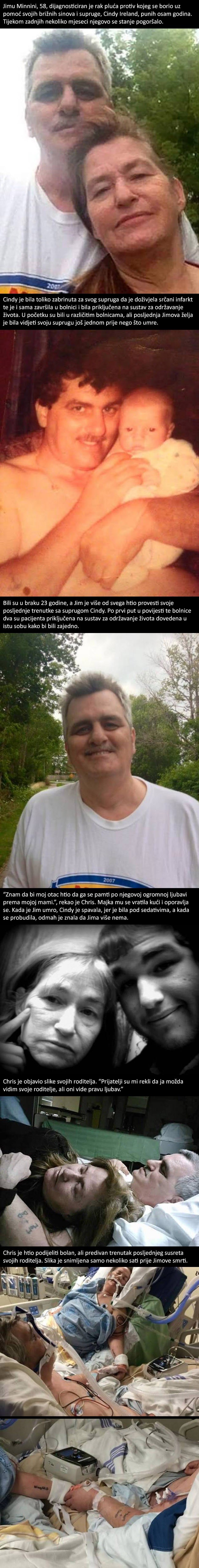 Sin slikao srceparajuće fotografije teško bolesnih roditelja koji se opraštaju jedno od drugog