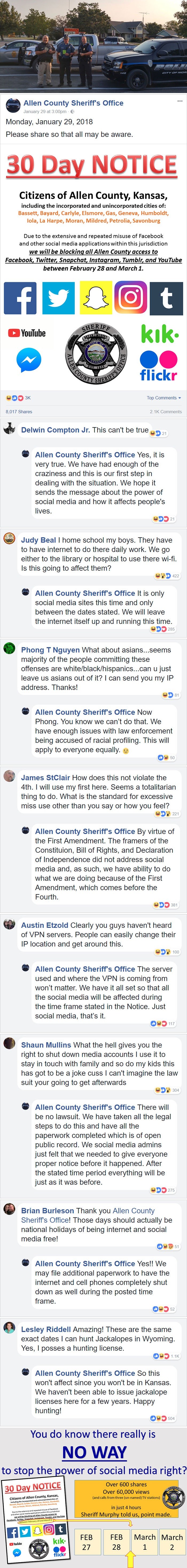 Policajci su se htjeli našaliti s građanima, no nisu mislili da će im neki stvarno povjerovati ovako nešto