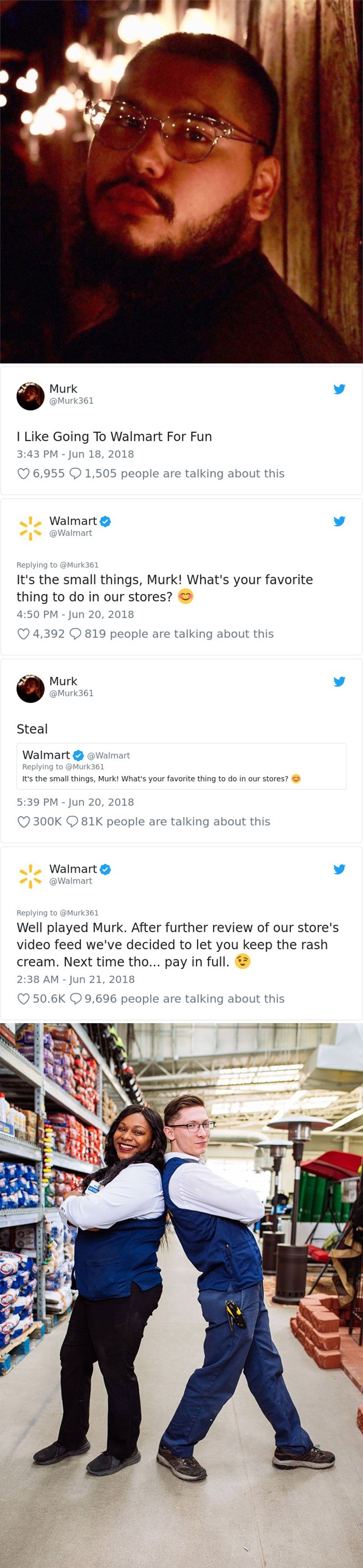 Lik je trgovačkom lancu napisao da voli krasti kod njih, oni su mu uzvratili na urnebesan način