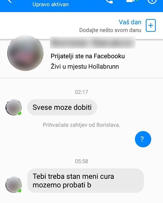 Tražio je smještaj u Austriji pa u porukama dobio neočekivanu ponudu