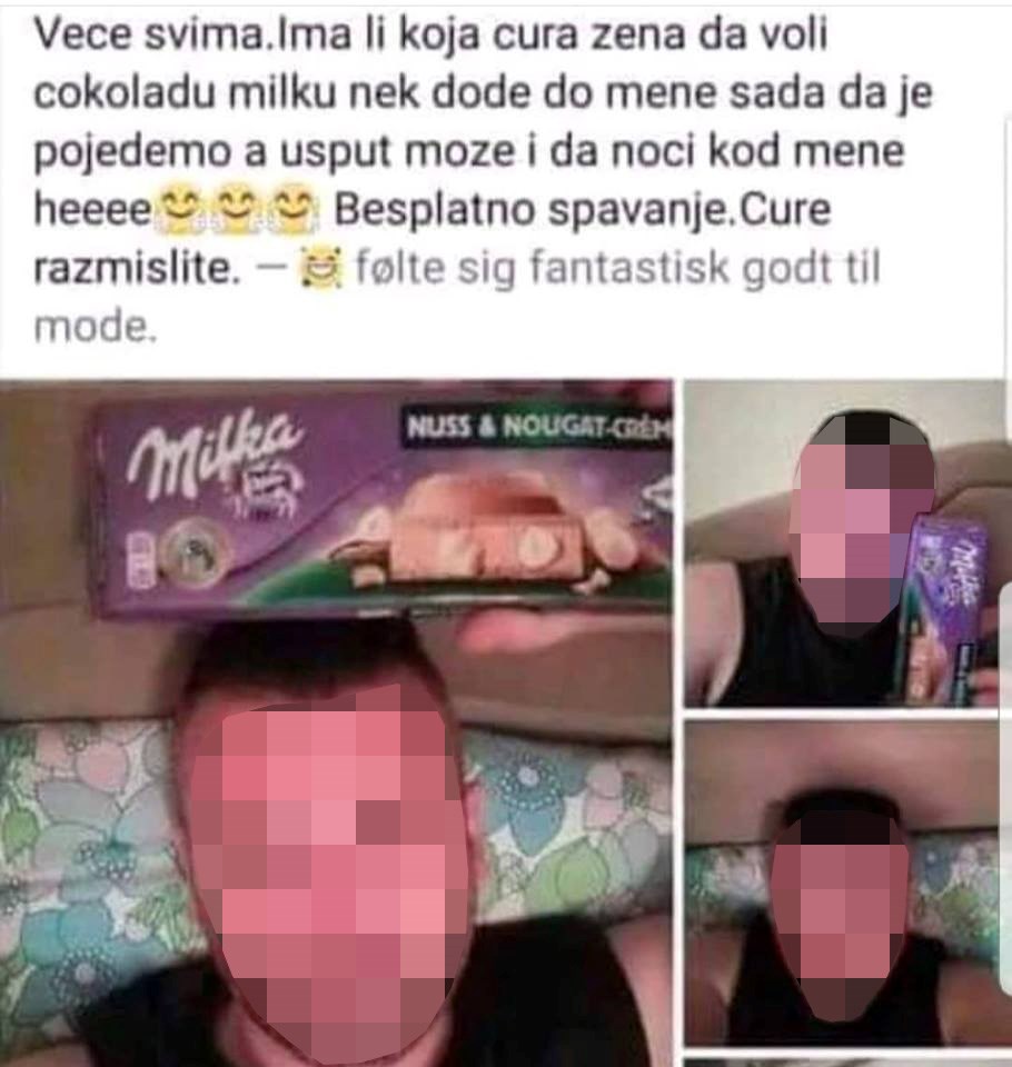Muškarac se slikao i na Facebooku objavio ponudu koju malo koja djevojka može odbiti