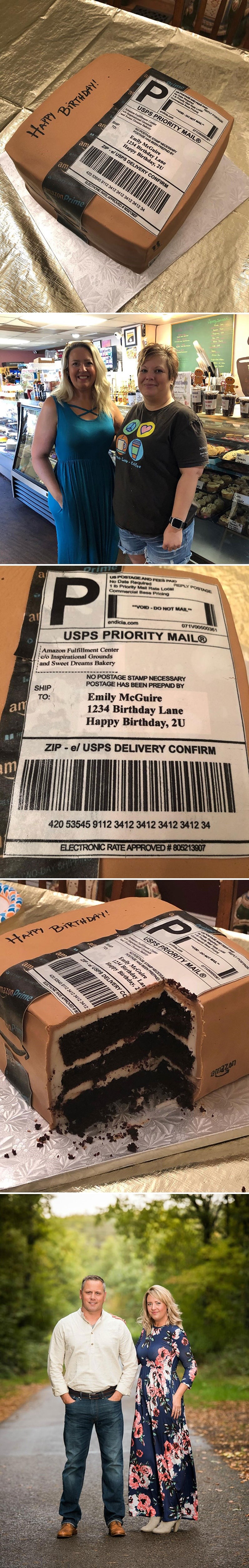 Ova žena je ovisna o naručivanju stvari s interneta pa joj je muž pripremio posebno iznenađenje za rođendan