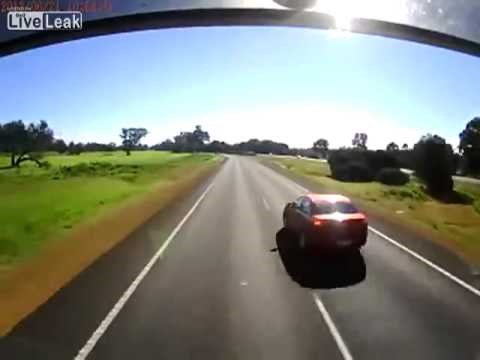 Htio je "iznenaditi" vozača kamiona kako bi dobio novac od osiguranja, no ovaj je sve snimio i pokazao policiji