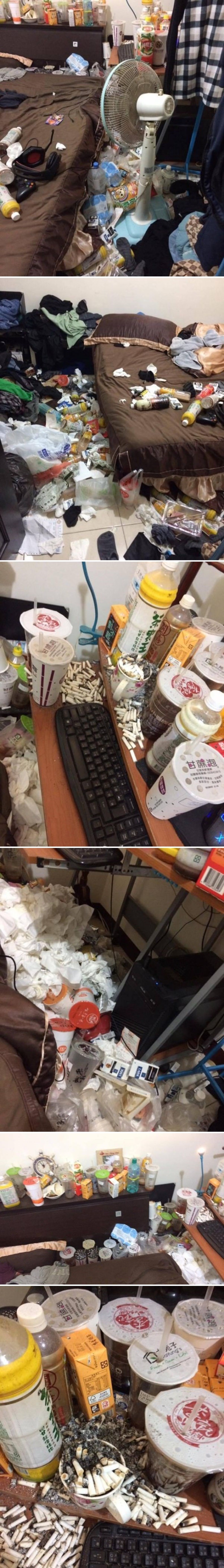 Ulazak u sobu ovog studenta gora je kazna od zatvora, pogledajte u čemu je živio