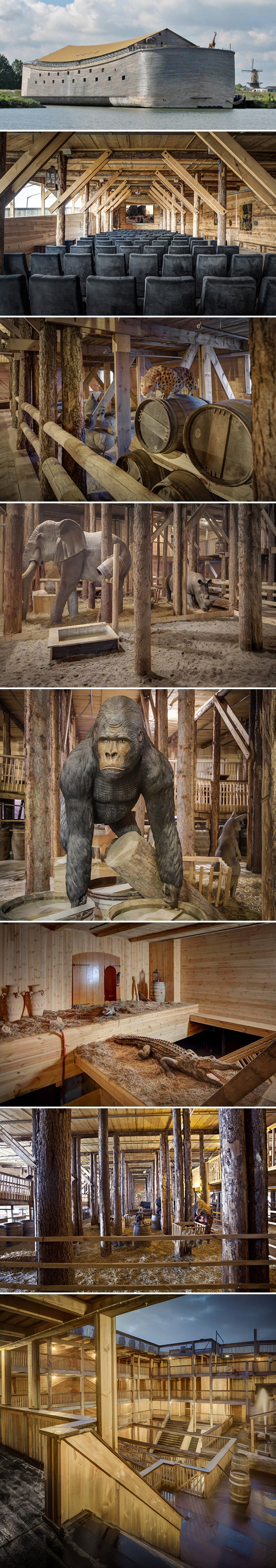 Smijali su mu se kad je rekao da želi napraviti kopiju Noine arke. Uspio je, njegov brod izgleda nevjerojatno