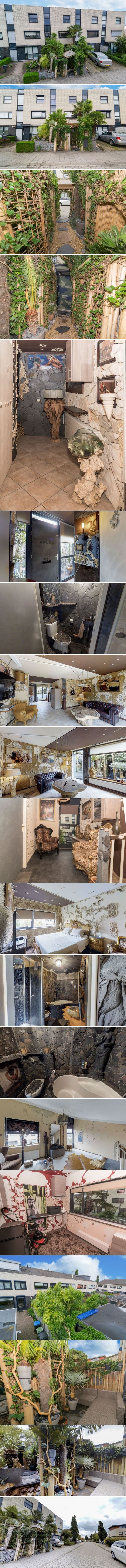 "Stan džungla" jedan je od najčudnijih domova koje ćete vidjeti, čak i ulaz u zgradu izgleda unikatno