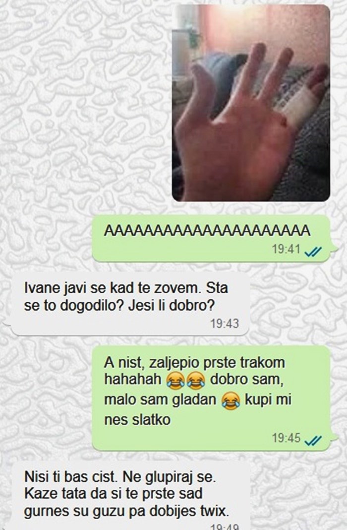 Sin je mami poslao "uznemirujuću" sliku, njena zadnja poruka je nešto što nije očekivao