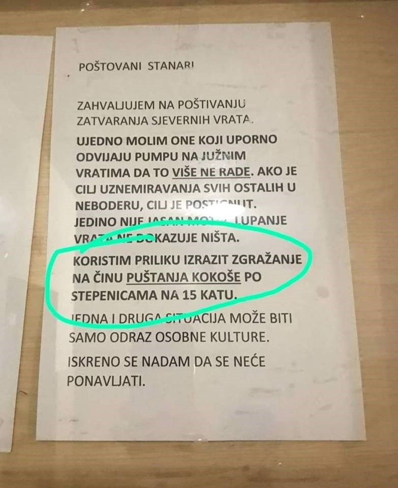Kad se sa sela preseliš u grad: Ljudi su bili šokirani potezom problematičnih stanara s 15. kata