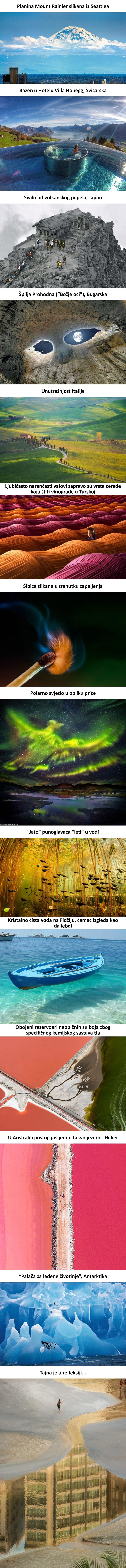 Čarobni prizori zabilježeni slikama: Ove fotografije su toliko dobre da svi misle da su fotošopirane