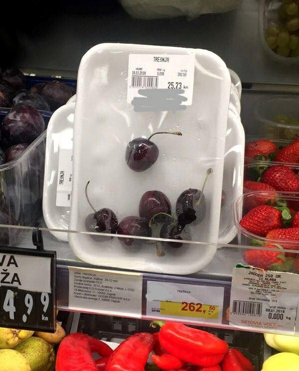 Nećete vjerovati koliko su koštale jedne od prvih ovogodišnjih trešanja u supermarketima, nije šala!