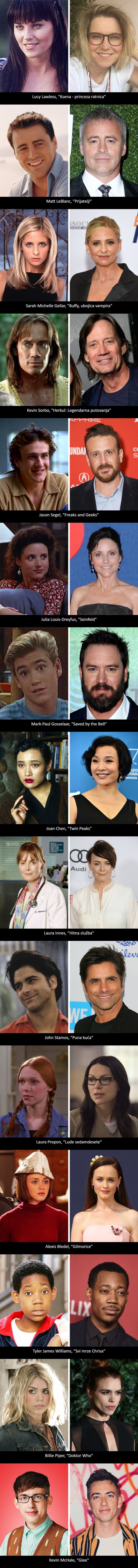 Pogledajte kako glumci iz popularnih TV serija izgledaju danas, Xena će vas najviše iznenaditi