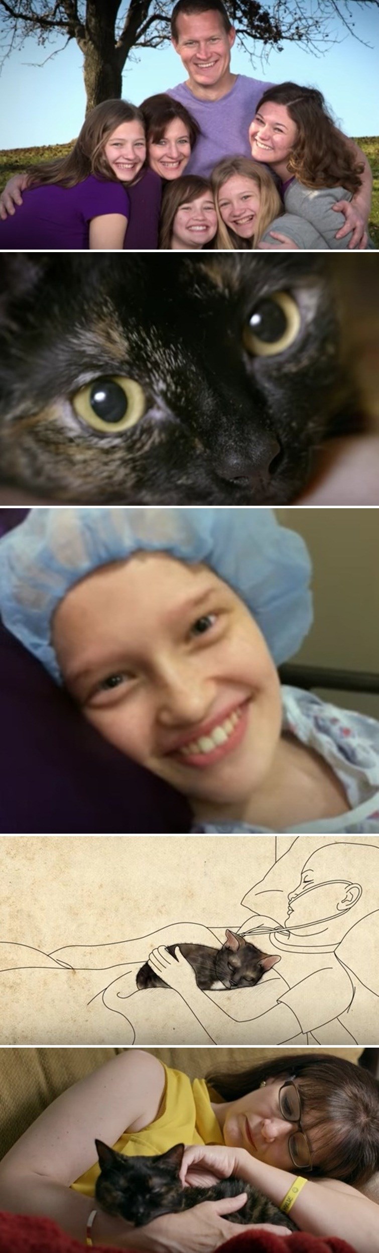 Posljednja želja ove umiruće djevojčice bila je imati mačića