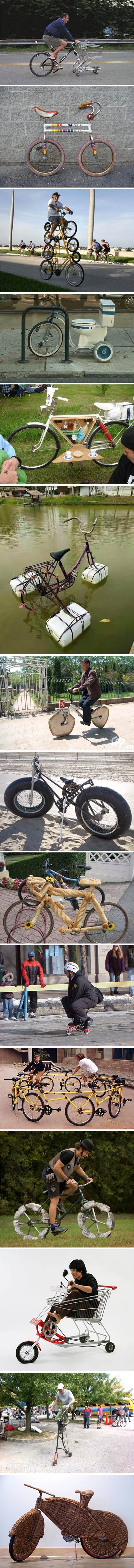 Ovo su nekad bili najobičniji bicikli, a sad su smiješna vozila za kojima se prolaznici okreću