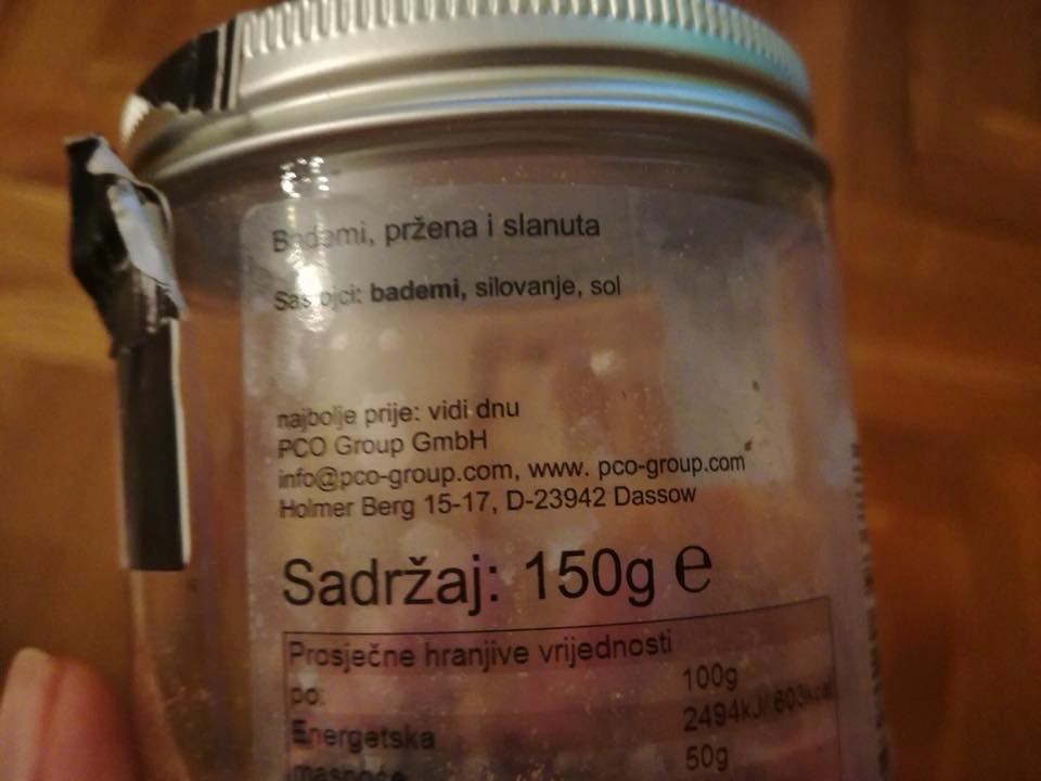 Njemačkom proizvođaču se potkrala zabrinjavajuća pogreška, pogledajte što je pisalo u sastojcima