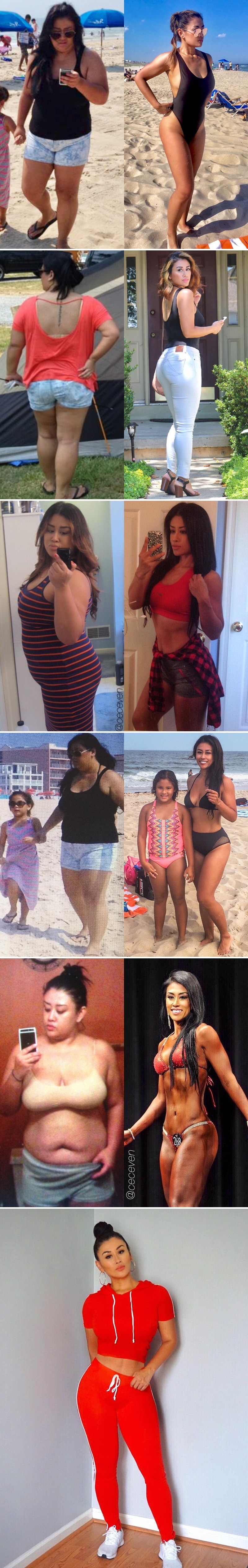  Mama se osjećala predebelom za igranje s djetetom, odlučila se dovesti u red i zadivila sve oko sebe