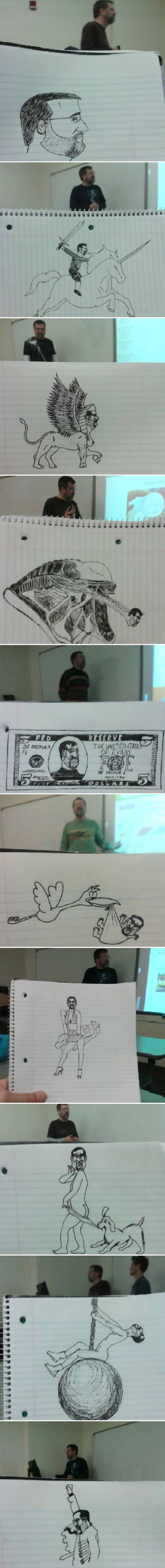 Koliko je ovaj profesor morao biti dosadan da studenta menadžmenta pretvori u umjetnika?