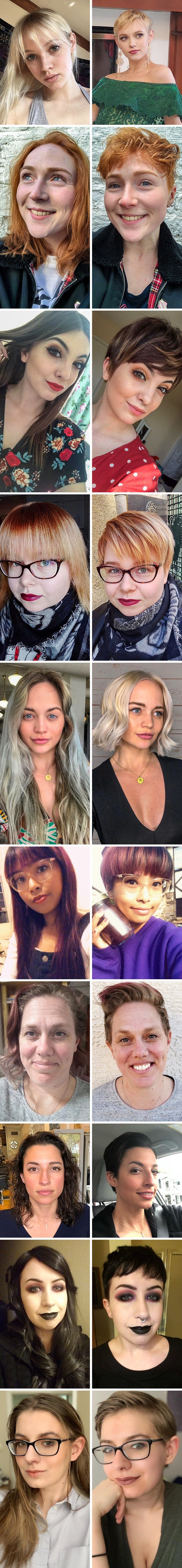 10 fotografija koje dokazuju da je šišanje na kratko i kod žena ponekad odlična ideja