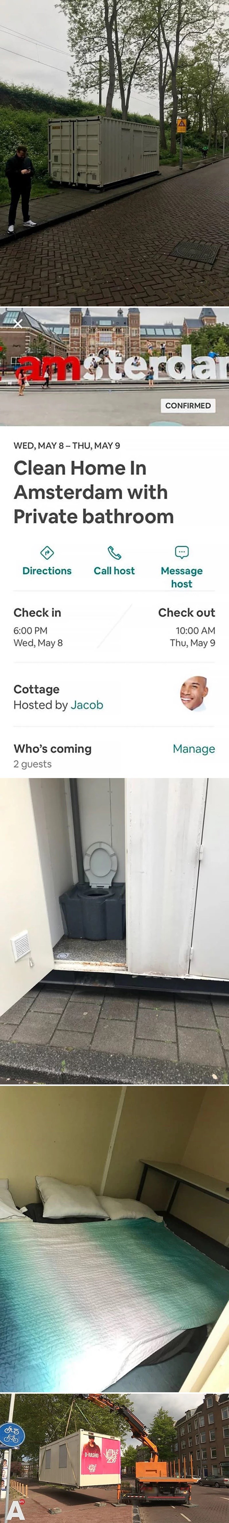 Muškarac je stigao u Amsterdam pa shvatio da je njegov apartman zapravo nešto sasvim drugo