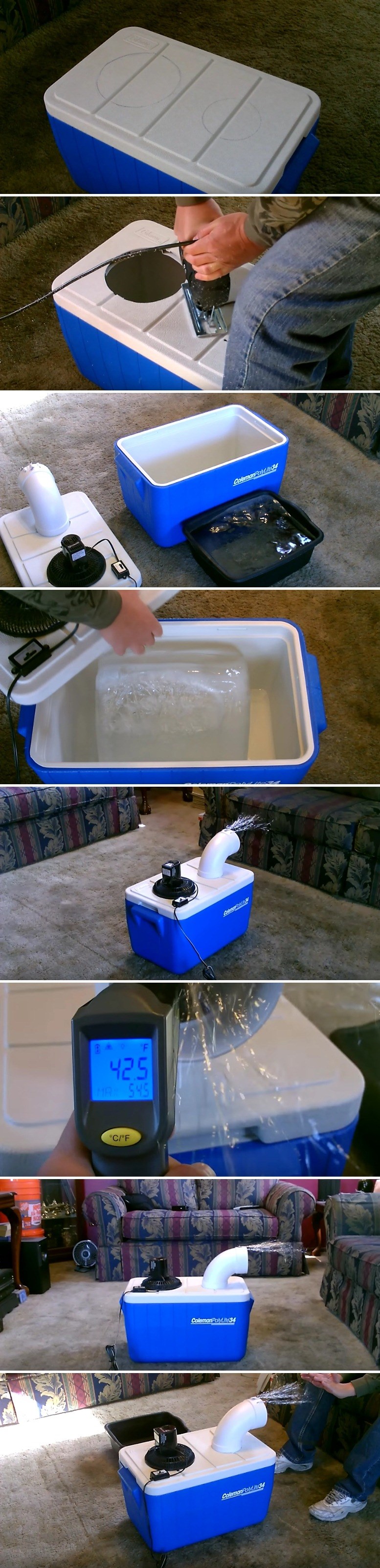 Obitelj ga je čudno gledala kad je "uništio" prijenosni hladnjak, kad su vidjeli što je napravio, bili su oduševljeni