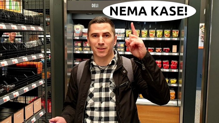 "Kupovao sam u trgovini budućnosti!" Posjetio je SAD i pokazao kako izgleda shopping u dućanu bez blagajne