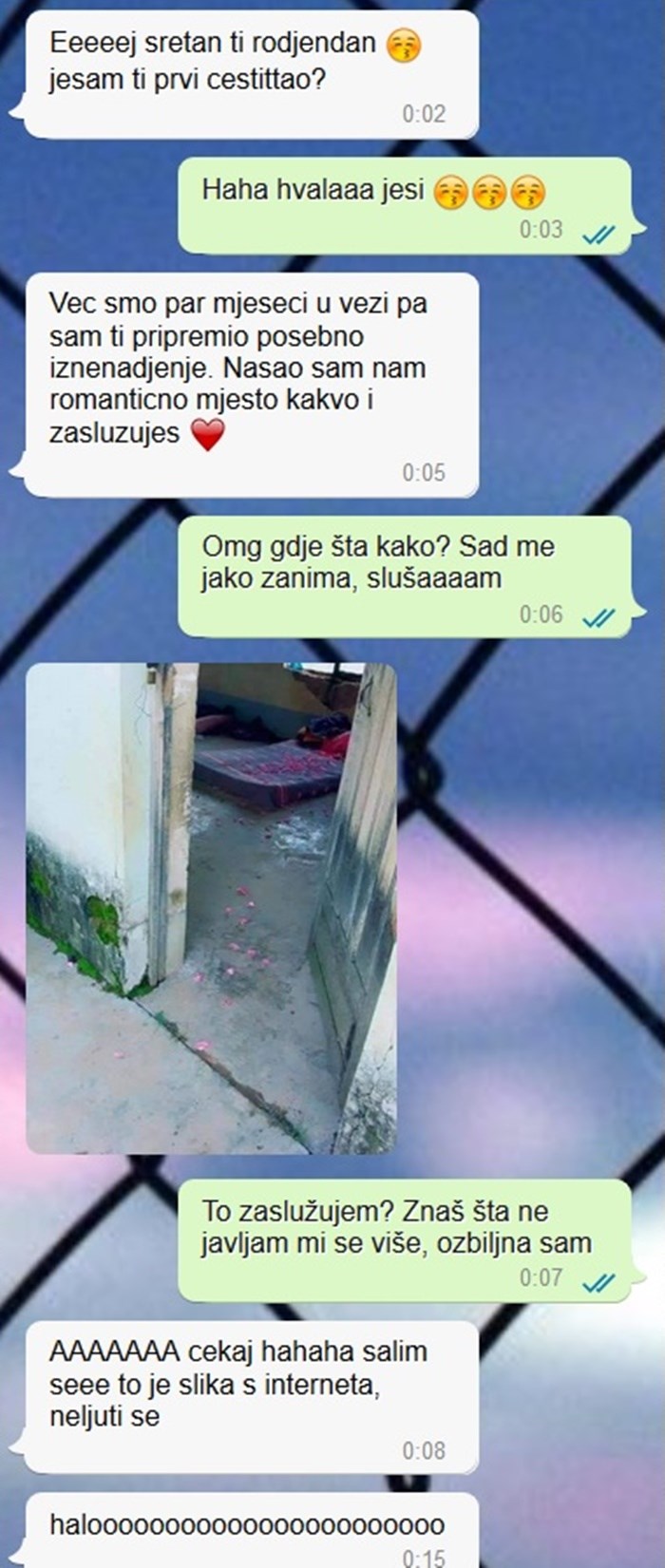 Djevojci je čestitao rođendan i pokazao poklon, nakon njegove slike mu se nije više javljala