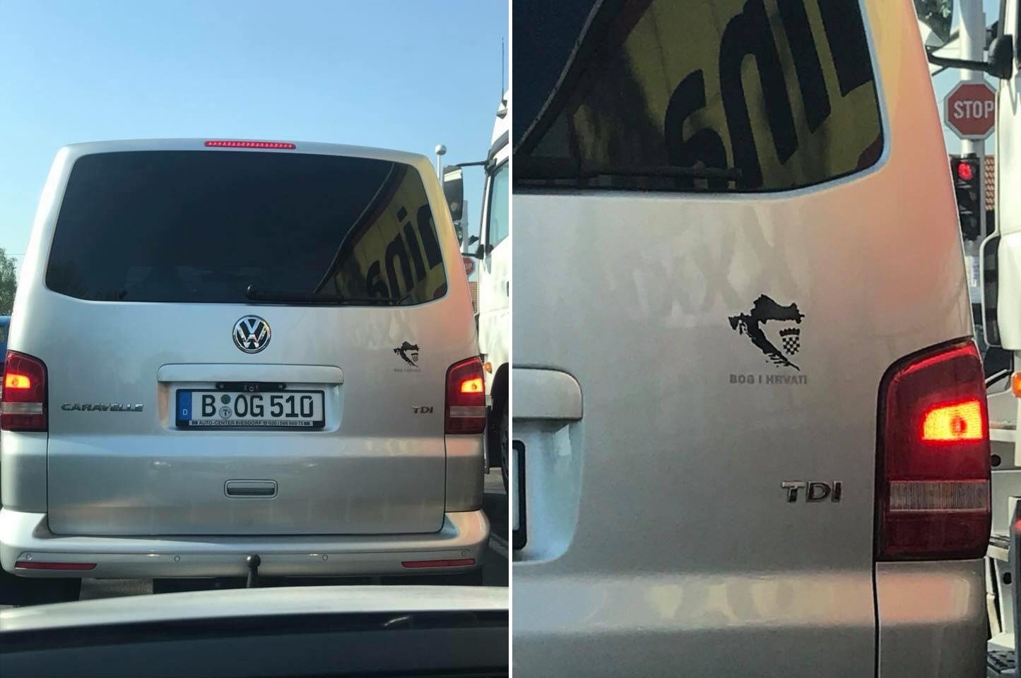 Aute hrvatskih iseljenika nije teško prepoznati ni na njemačkim cestama