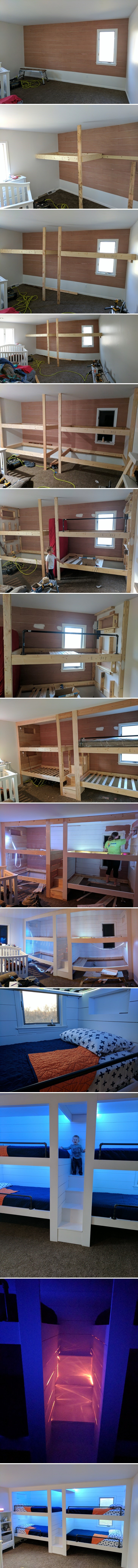 Roditelji su pokazali kako su polupraznu sobu pretvorili u modernu "spavaonicu" za klince