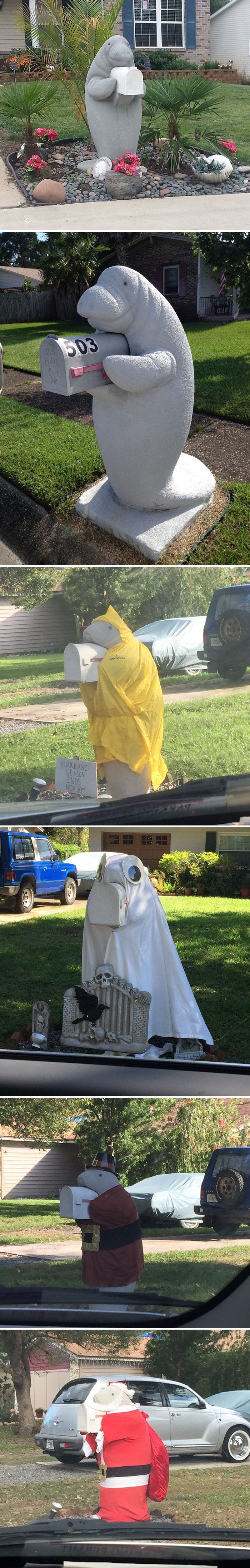 Ovaj muškarac je opsjednut susjedovim nesvakidašnjim poštanskim sandučićem, a vidjet ćete i zašto!