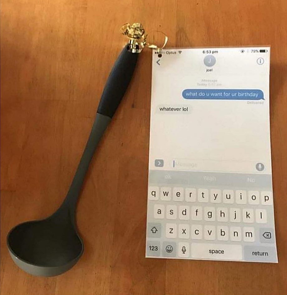 Htio je biti skroman, no nakon ovog poklona nikad više neće reći da za rođendan želi "bilo što"