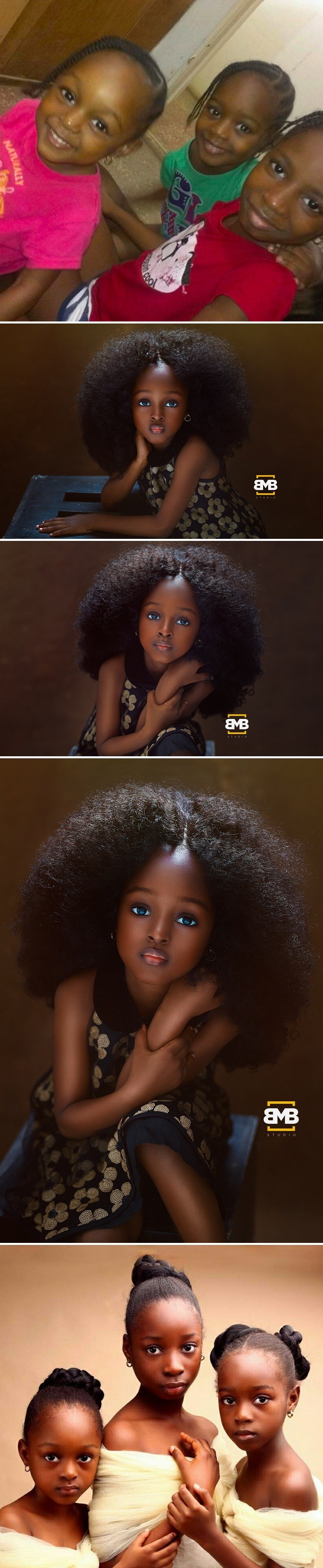 5-godišnjakinja nazvana je "najljepšom djevojčicom na svijetu" nakon što se njena fotka pojavila na  internetu