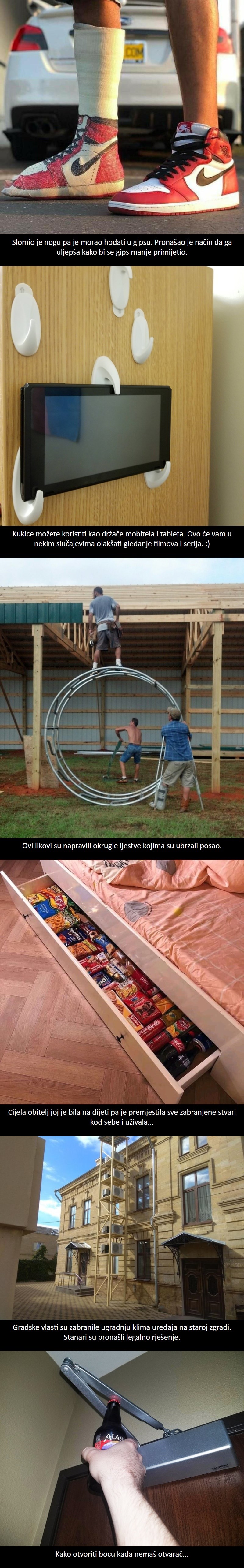 6 kreativnih ljudi koji su svoje probleme uspjeli riješiti na zanimljiv način