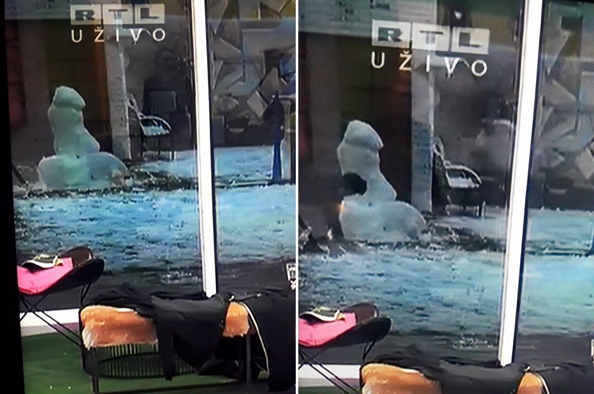 Snijeg je zabijelio Zagreb, a stanari Big Brother kuće iskoristili su priliku kako bi napravili posebnog snjegovića