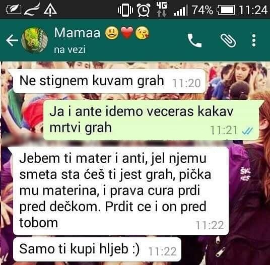 Kći nije htjela jesti mamin grah, a onda joj je ona očitala lekciju i otkrila što je čeka