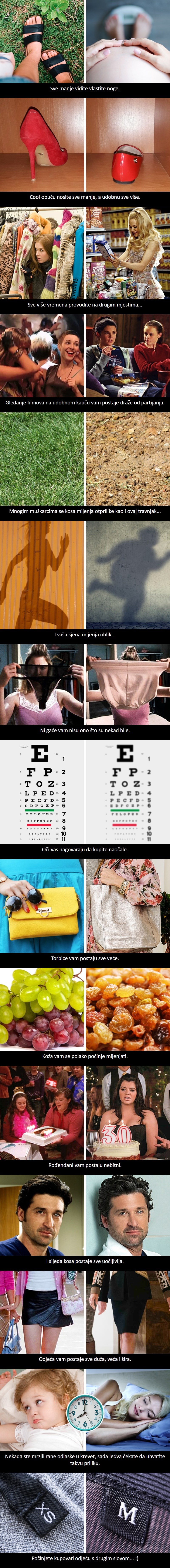 15 primjera koji dokazuju da se u tridesetima sve polako počinje mijenjati