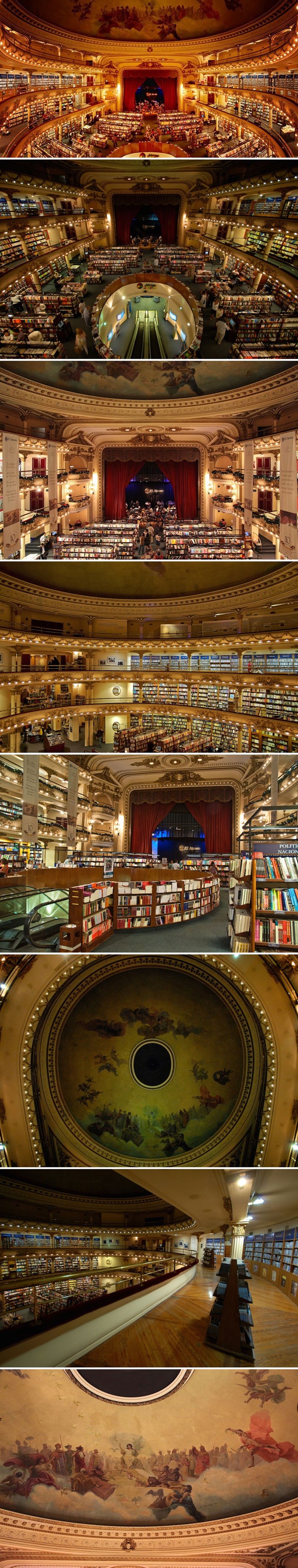 100 godina staro kazalište pretvoreno je u najspektakularniju knjižaru na svijetu