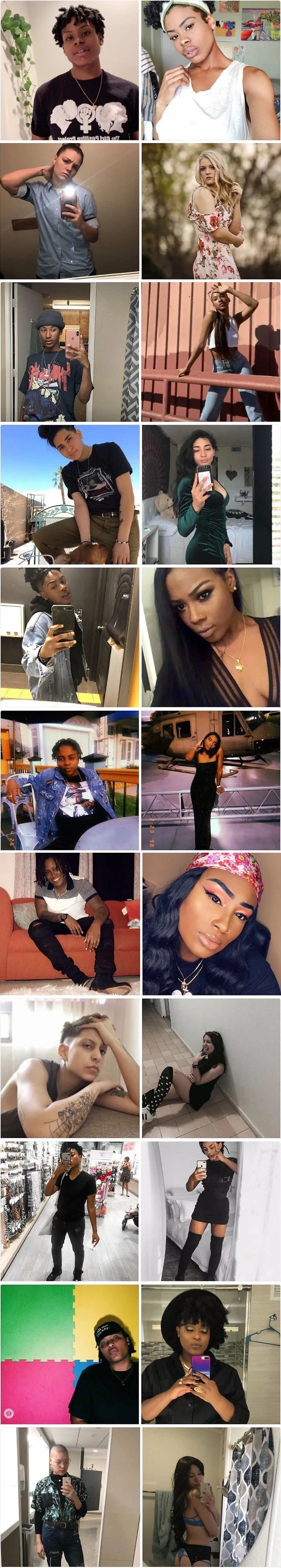 Netko je zamolio djevojke da se slikaju u svom muškom i ženskom izdanju, rezultat će vas iznenaditi