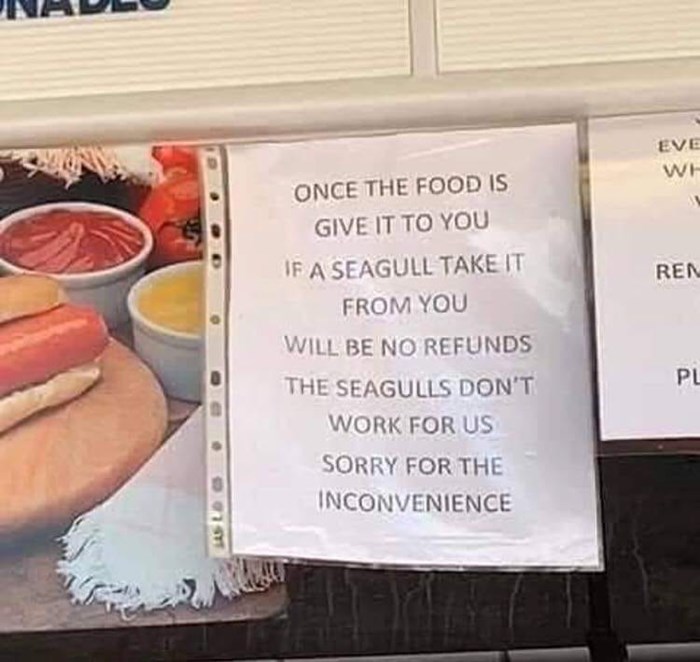 Ovaj fast food kiosk je htio na vrijeme upozoriti mušterije, evo što su obavezno htjeli razjasniti