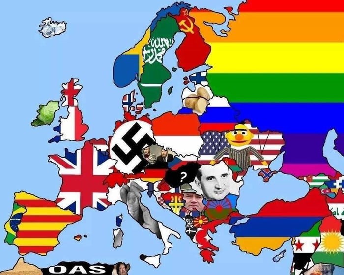 Netko je napravio kartu koja navodno naživcira svaku europsku naciju, pogledajte čime nas provociraju