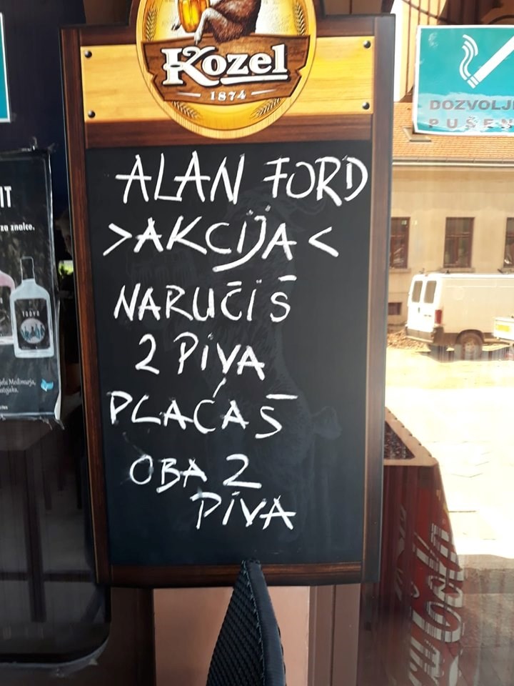 Kafić nasmijao goste posebnom "Alan Ford akcijom", evo što nude i kako funkcionira plaćanje