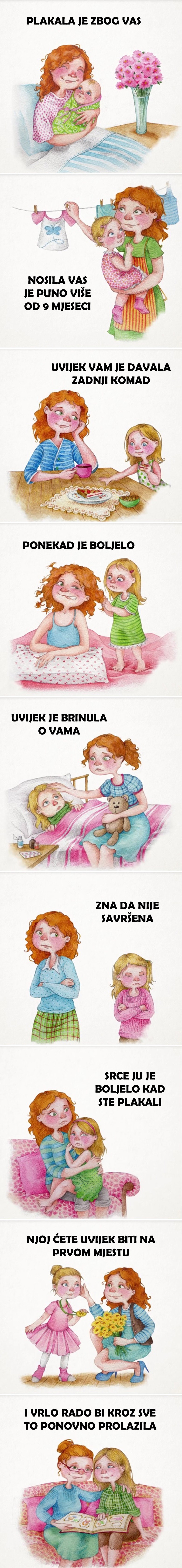 Slike koje će vas rasplakati: Devet važnih stvari koje majke nikad nisu rekle