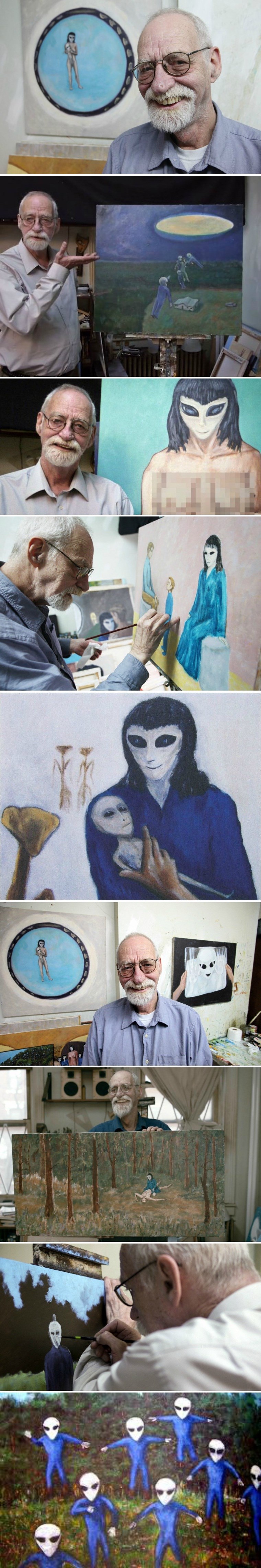 Ovaj čovjek tvrdi da je nevinost izgubio s vanzemaljkom te da imaju puno djece