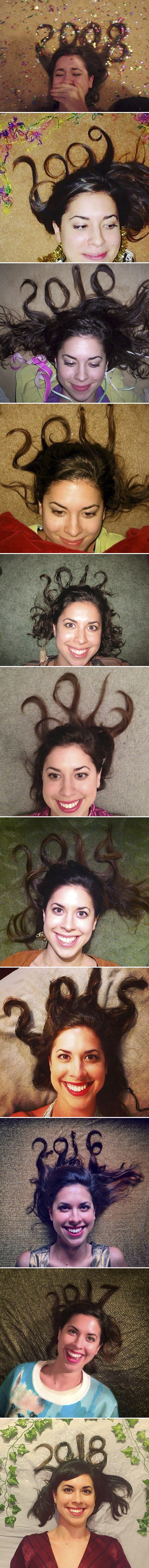 Djevojka već čitavo desetljeće slika istu fotku, a izgleda kao da nije ostarila ni dan