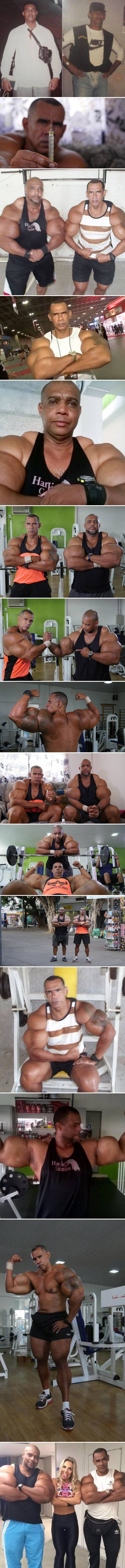 Braća iz Brazila napumpali su se konjskim steroidima kako bi izgledali kao Arnold Schwarzenegger