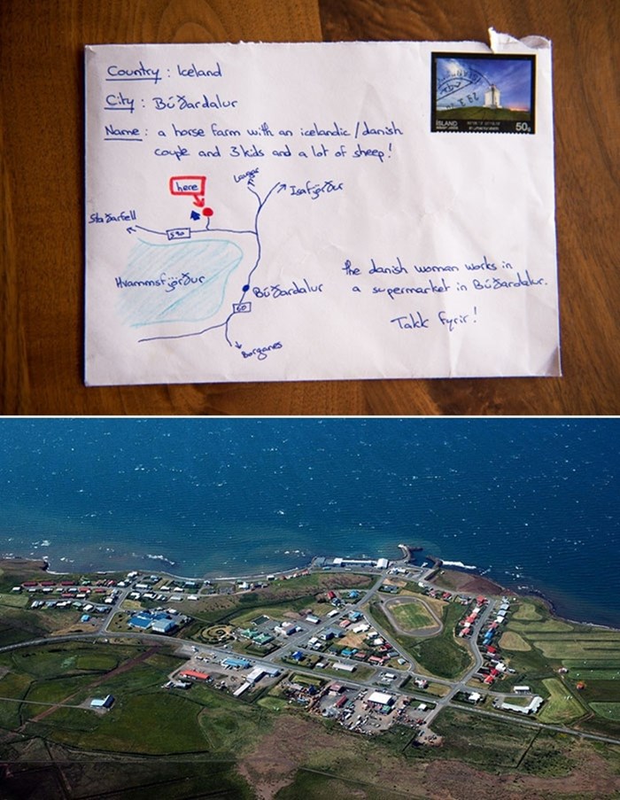 Očajni turist je na kuverti umjesto adrese nacrtao kartu, pismo je iz jednog razloga ipak stiglo!