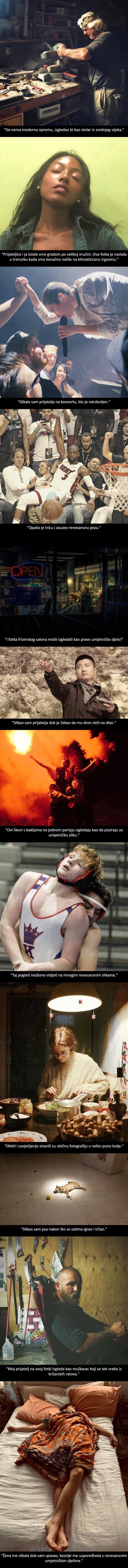 12 slučajeva u kojima su ljudi slikali "obične" fotke, no rezultat je izgledao kao renesansno remek-djelo