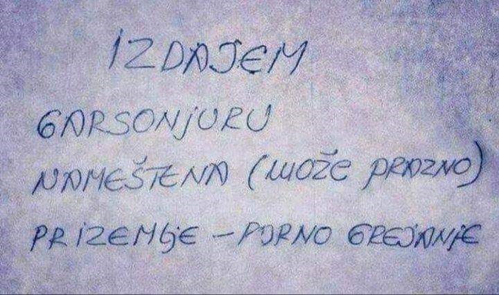 Jedno slovo itekako može promijeniti smisao rečenice ili čitavog oglasa