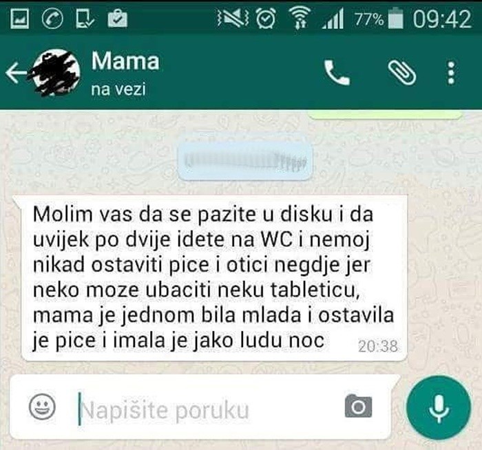 Kćer je prvi put išla u disko s prijateljicama, mamino priznanje ju je ostavilo bez teksta