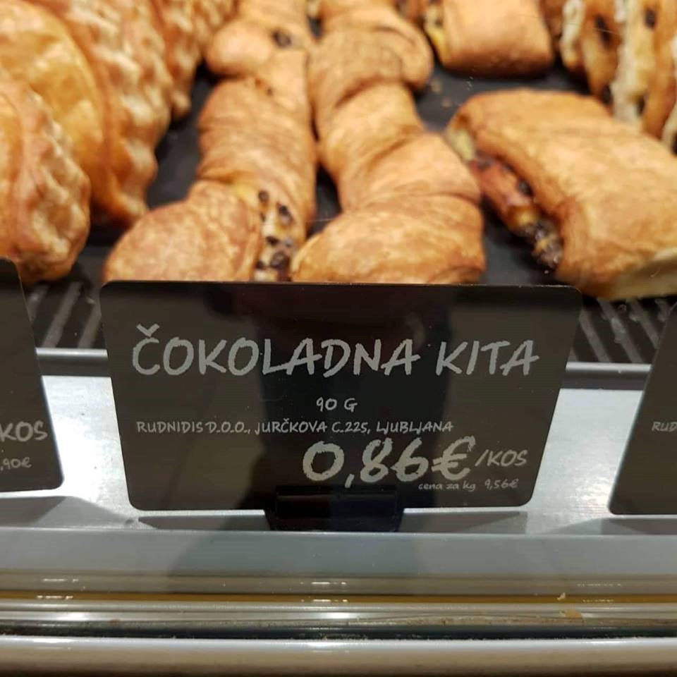 Slovenci u svojim pekarama imaju proizvod koji na hrvatskom zvuči pomalo neprimjereno
