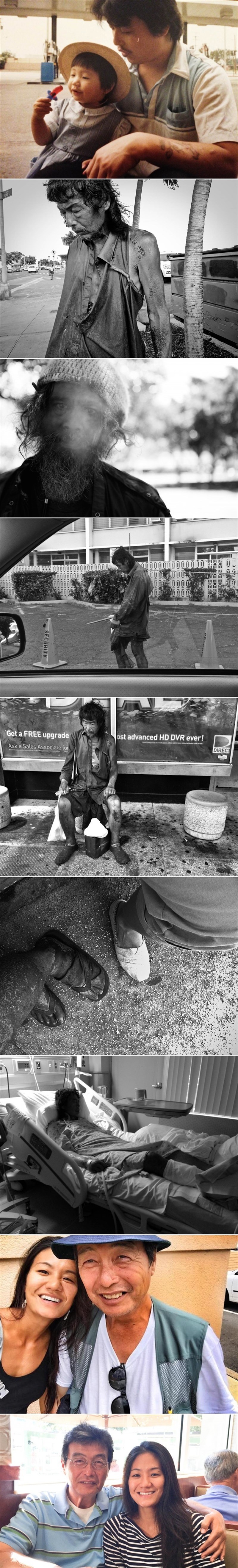 Fotografkinja je u beskućniku prepoznala davno izgubljenog tatu